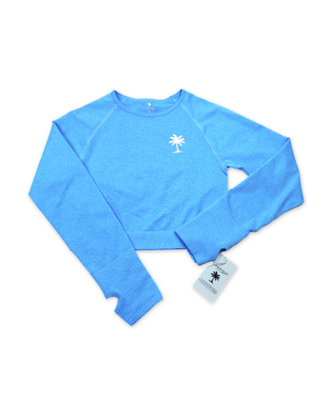 Sky blue Seamless Longsleeve
